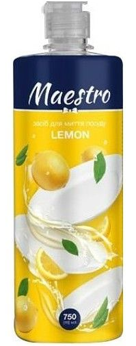 Засіб для миття посуду Maestro 750мл ЛИМОН